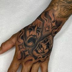 Hand Tattoos Small Men, Breaking The Chain Tattoo, Tattoo Designs Hand Men, Sidearm Tattoo, Self Made Hand Tattoo, Hand Tat Ideas, Men S Hand Tattoo, 214 Tattoo, Tattoo Designs Men Hand