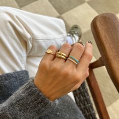 Gold Dome Ring – Starling Gold Dome Ring, Golden Dome, Organic Cleaning Products, Dome Ring, Domed Ring, Starling, Ring Sizer, Favorite Rings, The Gold