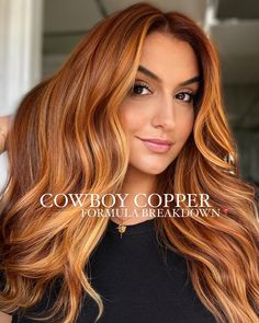 Cowboy Copper Hair, Cowboy Copper, Color Rubio, Chocolate Brown Hair Color, Copper Blonde, Corte Bob, Ginger Hair Color, Spring Hair Color, Hair Color Auburn