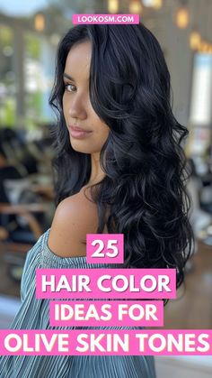 Hair Color For Tan Olive Skin, Olive Skin Color Hair Ideas, Hair Color On Mexican Women, Chestnut Brown Hair On Olive Skin, Hair Color For Fair Olive Skin Tone, Fall Hair For Olive Skin Tone, Highlights For Olive Skin Tone Brunettes, Hair Ideas For Olive Skin Tone