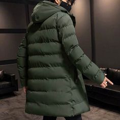 Winter Hooded Padded Thick Long Mens Jacket Coat Mens Outwear, Combat Jacket, Waterproof Jacket Men, Winter Fashion Jackets, Autumn Outwear, Coats Men, Tactical Jacket, Hiking Jacket