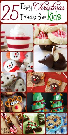 25 easy christmas treats for kids