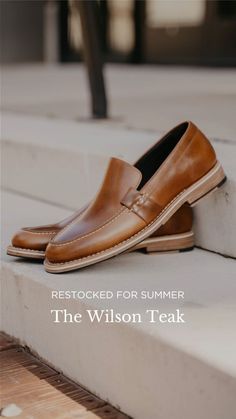 "Perfection in a shoe." - Phil Shop the best-selling Wilson Teak loafer now. Shoes Photography, Mens Fashion Rugged, Grow Beard, Men's Loafers, Liner Socks, Natural Leather, Mens Fashion Casual, Leather Heels, Loafers Men