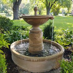 Upclose borghese in basin fountain running in backyard Diy Solar Fountain, Campania International, Solar Water Fountain, Outdoor Water Feature, Solar Fountain, Water Fountains Outdoor, Outdoor Fountain, Fountains Outdoor, Solar Water