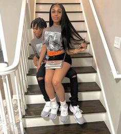 @1Luhx16_ Couple Matching Birthday Outfits, Relationship Outfits Matching Couples, Matching Outfit With Boyfriend, Couple Outfits Matching Black People, Relationship Matching Outfits, Matching Date Night Outfits For Couples, Black Couples Matching Outfits Summer, Matching Outfits Black Couples, Match Couple Outfits