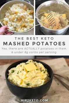 the best keto mashed potatoes are there actually potatoes in them?