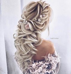 Cute Wedding Hairstyles, Bride Hairstyles, Hair Dos, Hair Designs