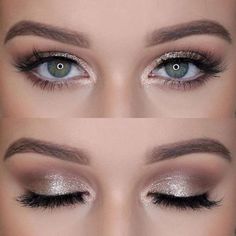 Make Up Sposa, Bird Makeup, Gold Eye Makeup, Makeup Hacks, Natural Eyes