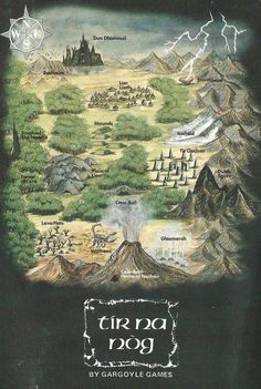 a book cover with an image of a mountain range and the words tarra rog written