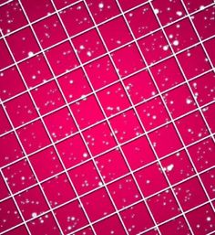 an abstract red and white tile background with small dots in the center, as well as bubbles