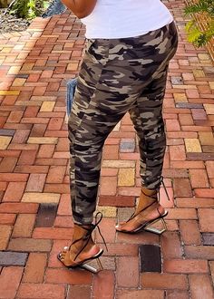 Unleash your playful side with our Talk to Them Terry Camo Joggers. Made from soft, stretchy terry fabric, these joggers feature pockets, a drawstring, and elastic ankles for a fitted look. Perfect for lounging or running errands, these joggers are your new go-to for comfort and style. 1X (14-16), 2X (16-18) 3X (18-20) Drawstring waist Pockets Banded ankle bottom 95% Polyester 5% Spandex Approximately 28" inseam Model is wearing a 2X, Height 5'9" TRUE TO SIZE FIT. Camo Joggers, Skirt Jumpsuit, Terry Fabric, Shirt Dress Casual, Maxi Dresses Casual, Comfy Cozy, Casual Sets, Running Errands, Outerwear Jackets