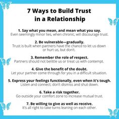 Build Trust In A Relationship, Emotional Intimacy, Relationship Boundaries, Rebuilding Trust