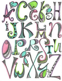 a drawing of the letters and numbers that are drawn by someone on their cell phone