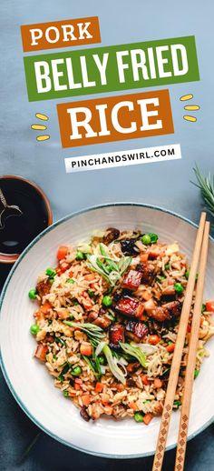 Make this crispy pork belly fried rice for a comforting dinner! With flavors of pork and Asian spices, it’s an easy and delicious recipe.