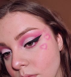 Makeup
Pink makeup
Valentine's day makeup
Cut crease
Heart makeup
Cute pink makeup Makeup Hearts On Cheeks, Heart Blush Makeup Look, Blush Hearts Makeup, Valentine Heart Makeup, Hot Pink Makeup Aesthetic, Pink Makeup Valentines Day, Pink Makeup Looks Hearts, Cute Heart Makeup Looks, Heart Pink Makeup