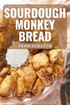 sourdough pull apart monkey bread Sourdough Monkey Bread, Monkey Bread Recipe, Starter Recipe, Sourdough Starter Recipe, Sourdough Discard, Monkey Bread, Sourdough Starter, Cinnamon Sugar, Sourdough Bread