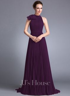 JJ's House Evening Dresses (62984) | JJ's House Cocktail A-line Chiffon Maxi Dress, Banquet Chiffon Dress With Pleated Bodice, Chiffon Banquet Dress With Pleated Bodice, Chiffon Dresses With Pleated Bodice For Banquet, Chiffon A-line Dress With Pleated Bodice, Fitted Pleated A-line Chiffon Dress, Pleated Fitted Chiffon Dress For Formal Occasions, Elegant A-line Chiffon Dress With Pleated Bodice, Elegant Purple A-line Maxi Dress