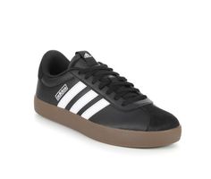 Men's Adidas VL Court 3.0 Sneakers | Shoe Carnival Adidas Three Stripes Skateboarding Sneakers, Urban Sneakers With Three Stripes Branding, Adidas Synthetic Skate Shoes With Three Stripes, Adidas Sporty Skate Shoes With Three Stripes Branding, Low-top Skate Shoes With Three Stripes, Adidas Vl Court, Shoe Carnival, Adidas Men, Everyday Look