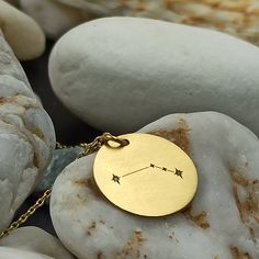 Dainty 14k Solid Gold Aries Celestial Constellation Necklace, Personalized Solid Gold Matte Finish Pendant, Aries Gold Necklace,dainty Aries zodiac necklace solid gold 14k,Aries Necklace,perforated Necklace,Zodiac Horoscope necklace,negklace for gift,necklace zodiac Celestial Hallmarked Necklaces For Anniversary, Celestial Style Hallmarked Necklaces For Anniversary, Personalized Celestial 14k Gold Jewelry, Celestial Jewelry Gift Stamped 14k, Personalized 14k Gold Celestial Jewelry, Personalized Celestial Yellow Gold Jewelry, Celestial Personalized Yellow Gold Jewelry, Celestial Recycled Gold Jewelry Gift, Gold Necklace Price