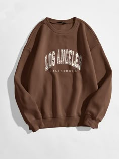 California Sweatshirt, Loose Pullover, Sweatshirt Outfit, Cute Sweatshirts, Print Pullover, Oversized Sweatshirt, Dream Clothes, Cute Casual Outfits, Aesthetic Clothes