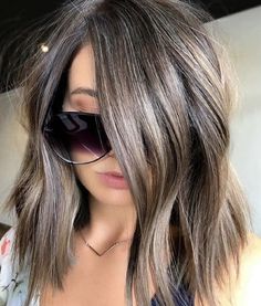 Ashy Brunette, Light Brown Hair Color, Brown Hair Shades, Brown Hair Color, Summer Hair Color For Brunettes, Hair Affair