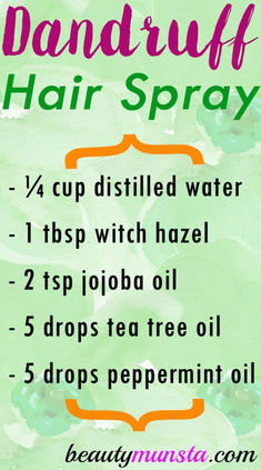 A DIY anti-dandruff hair spray is just the thing you need to beat an itchy flaky scalp naturally! Itchy Flaky Scalp, Cooking With Essential Oils, Hair Problem, Dandruff Remedy, Diy Dry Shampoo, Flaky Scalp, Hair Dandruff, Itchy Scalp, Anti Dandruff