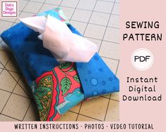 the sewing pattern has been made with fabric