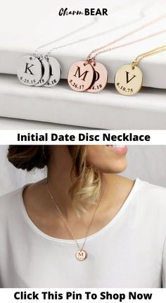 Your kids mean everything to you, so keep them close to heart with our gold plated Initial Date Disc Necklace that can be personalised with up to 4 discs - each one with a different letter & date. The perfect for your mum, grandma or partner. Click this pin to personalise yours today. Adjustable Initial Necklace For Mother's Day Anniversary, Adjustable Initial Necklace For Anniversary And Mother's Day, Mother's Day Anniversary Initial Necklace, Stainless Steel Necklace For Birthday Or Valentine’s Day, Adjustable Initial Necklace For Mother's Day, Round Pendant Name Necklace For Mother's Day Anniversary Gift, Stainless Steel Jewelry For Birthday And Valentine's Day, Initial Round Pendant Necklace For Mother's Day Anniversary, Adjustable Initial Pendant Necklace For Birthday Gift