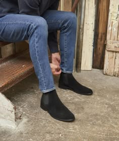 Suede Chelsea Boots Men Outfit, Black Chelsea Boots Men Outfit, Black Suede Boots Outfit, Suede Boots Outfit, Black Suede Chelsea Boots, Subaru Levorg, Chelsea Boots Men Outfit, Chelsea Boots Outfit, Boots Men Outfit