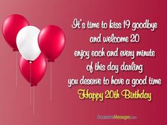 some red and white balloons on a pink background with the words happy birthday to you