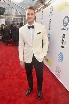 America's Most Wanted, Justin Hartley, Black And White Tuxedo, Dinner Jacket, Groomsmen Attire, Well Dressed Men, The Cast