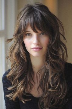 Look And Find, Effortless Waves, Long Layered Cuts, Shaggy Hair, Gorgeous Hairstyles, Teal Hair, Try On Hairstyles