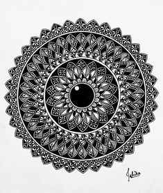 Circle Easy Mandala for Beginners Mandala In Circle, Mandala Art Circle Design, Circle Mandala Drawing, Hard Mandala Art, Mandala Drawing Colourful, Mandala Art Circle, Mandala Circle Design, Circle Mandala Design, Mandala Art Colorful