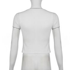 Please refer to our sizing chart for a guideline when choosing a size. 5 business days order processing time. 90% polyester 10% spandex Non-stretch White Tops, Non-stretch White Solid Top, Fitted Tops With Lace Trim For Layering, White Tops For Layering, White Layering Tops, White Non-stretch Lace Trim Top, Spring Fitted Top With Lace Trim, Fitted Lace Trim Top For Spring, Trendy Fitted Crop Top With Lace Trim