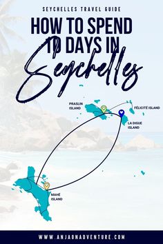 a map with the words how to spend 4 days in philippines