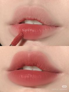 Korean Makeup Look, Best Lip Gloss, Face Art Makeup, Kiss Makeup, Makeup Techniques, Lipstick Colors, Korean Makeup, Microblading