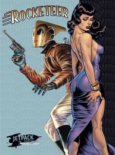 The Rocketeer Treasury Edition (Jetpack Comics Exclusive Edition) (Rocketeer): Dave Stevens: Amazon.com: Books Dave Stevens, Arte Pulp, Jet Pack, Creation Art, Myrna Loy, Bettie Page