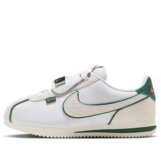 (WMNS) Nike Cortez 'All Petals United White Green' FQ0259-110 Concept Sneakers, Cute Nike Shoes, Shoe Inspo, Cute Nikes, Nike Cortez, Sport Sneakers, Stylish Sneakers, Girls Best Friend, Nike Dunks