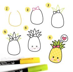 Doodling Tutorial, How To Doodle, Doodle Art For Beginners, Planner Doodles, Easy Drawing Tutorial, Doodle Art Journals, Drawings Ideas, Easy Doodle Art