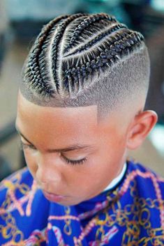 Latest Black Boys Haircuts And Hairstyles ★ Boys Cornrows With Fade, Boy Braids Hairstyles Short Hair, Braids For Boys Kids, Braids For Kids Boys, Freestyle Braids For Men, Boys Braided Hairstyles Kid Hair, Braided Hairstyles For Boys