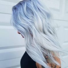 Hair Art Drawing, Brown Ombre Hair Color, Light Ombre, Blonde Hair With Roots, Blue Roots, Blue Ombre Hair, Colors Combinations, Brown Ombre Hair