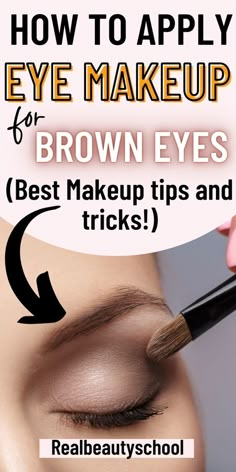 Best Eye Looks For Brown Eyes, Eye Shadow For Light Brown Eyes, Simple Brown Eye Makeup Natural Looks, Natural Glam Makeup Looks For Brown Eyes, Lipstick For Brunettes With Brown Eyes, Easy Eye Makeup For Brown Eyes, Easy Eyeshadow For Beginners Brown Eyes, Eyeshadow Tutorial For Brown Eyes, Smokey Eye Makeup For Brown Eyes