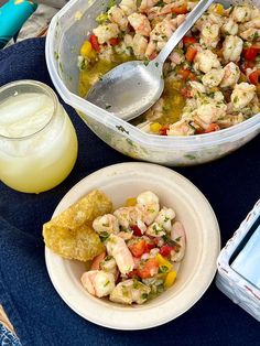 Fun Fall Sunset Beach Party And More Picnics | Classic Casual Home Atlantic Beach Florida, Shrimp Appetizers, Shrimp Ceviche, Lime Shrimp, Spicy Margarita, Mexican Dinner, Atlantic Beach, Shrimp Salad