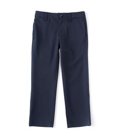 From Class Club&#x2C; these pants feature:comfort stretch fabricmodern fitflat frontinside adjustable waisttwo front pocketsone back welt pocketbutton front/zip closure; belt loopspolyestermachine washImported. Kids Uniforms, Swim Fashion, Dillard's, Modern Fit, Stretch Fabric, Latest Trends, Shop Now, Pants, Clothes