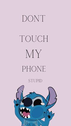 Dont Touch My Phone Wallpapers Aesthetic, Stitch Phone Wallpaper, Stitch Lockscreen, Stitch Backgrounds, Teenager Wallpaper, Aesthetic Moonlight, Stitch Wallpaper Iphone, Stitch Photos