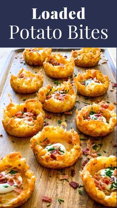 small appetizers are arranged on a tray ready to be eaten