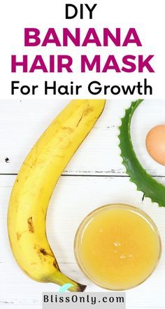 Banana Hair Mask For Growth, Super Dry Hair, Hair Mask For Hair Growth, Best Diy Hair Mask, Mask For Hair Growth, Thicker And Longer Hair, Hair Growth Mask Diy, Yogurt Hair Mask, Mask For Hair