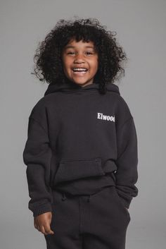 KIDS TRADEMARK HOODIE +100% ORGANIC COTTON+OVERSIZED FIT+GARMENT DYED Black Throwback Winter Hoodie, Black Throwback Hoodie For Streetwear, Black Throwback Winter Sweatshirt, Elwood Clothing, Black Kids, Buy Vintage, Vintage Black, Best Sellers, Shopping Outfit