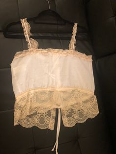 Gorgeous JC Penny Vintage lingerie tank. Excellent condition. Still trying to determine year. White Camisole With Contrast Lace For Summer, White Contrast Lace Camisole For Summer, Summer Sleeveless Tank Top With Contrast Lace, White Camisole With Contrast Lace, Summer Sleeveless Camisole With Contrast Lace, Sleeveless Summer Camisole With Contrast Lace, Sleeveless Camisole With Contrast Lace For Summer, Summer Camisole Lace Top With Contrast Lace, Summer Contrast Lace Camisole Top