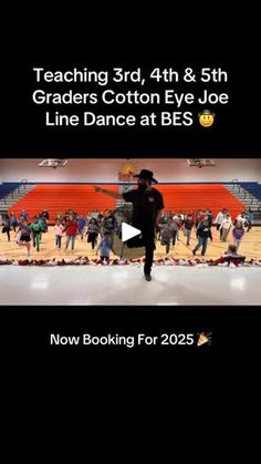 the video is showing how to dance for students at school, and what they are doing